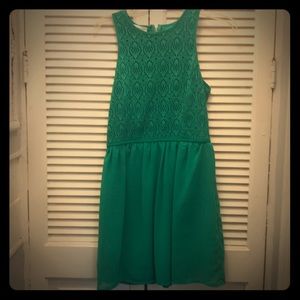 Socialite green dress